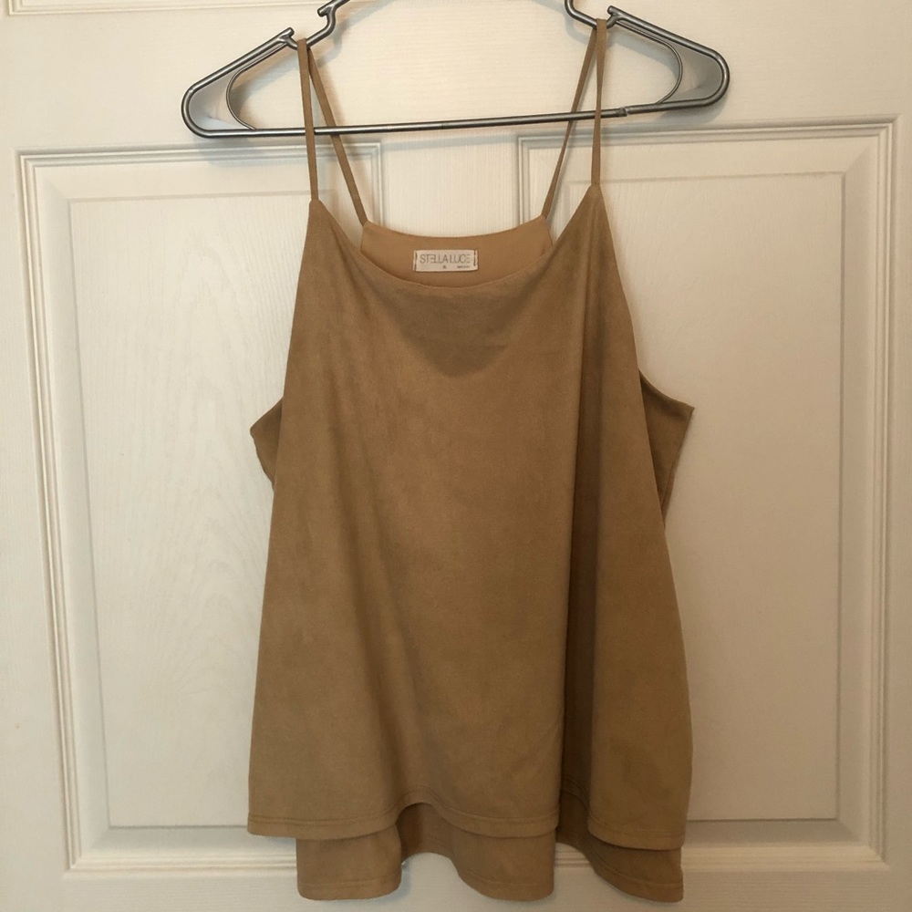 Soft, double-layer camisole